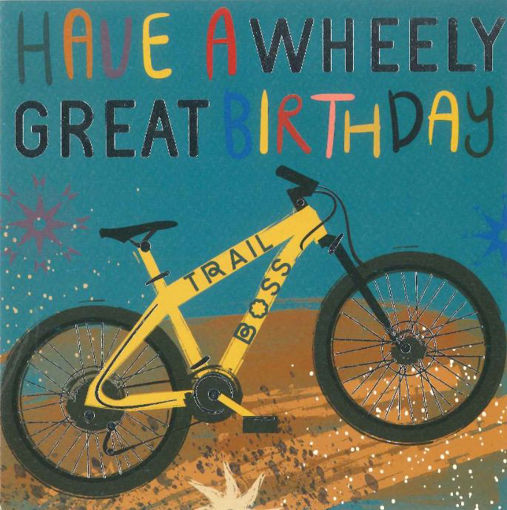 Picture of HAPPY BIRTHDAY BIKE CARD
